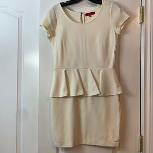 Off-white/ light cream dress
